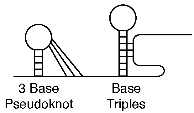 Pseudoknot and Triples